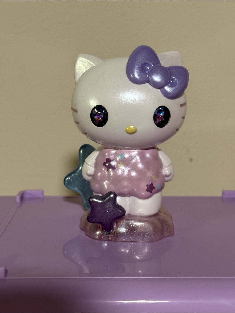 Sanrio Hello Kitty Lavender & Purple Star Figurine